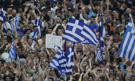 Greece protest
