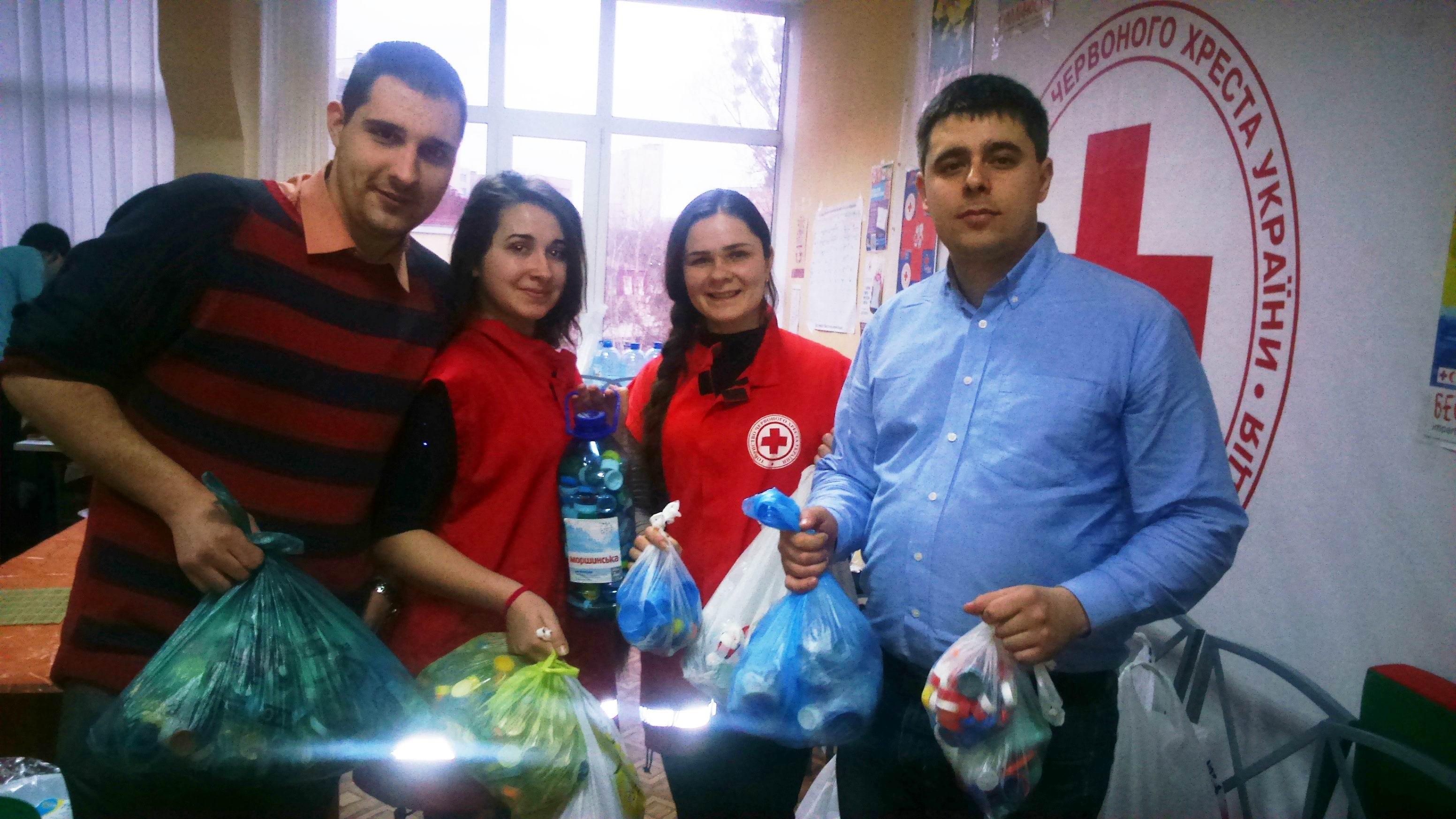 Акция по сбору пластика