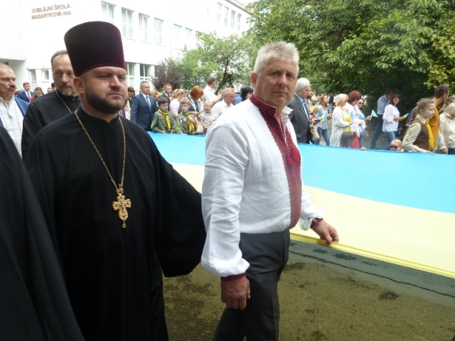 Профспілки Закарпаття взяли активну участь у заходах до Дня Державного Прапора та Дня Незалежності України
