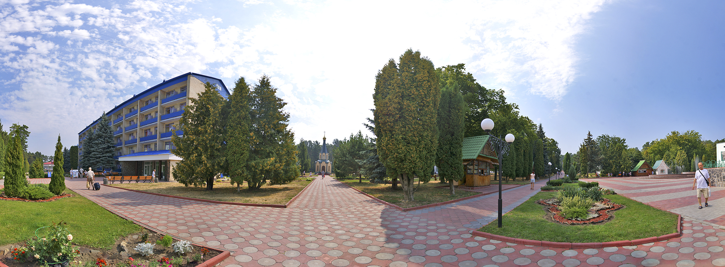 аллеи санатория