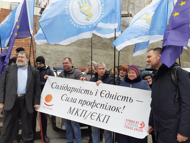По слідах візиту Місії глобальних профспілок в Україну