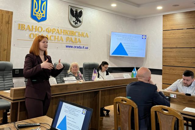 Презентаційний виступ Маряни Циганин