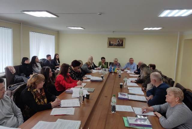 Учасники конференції трудового колективу ОЦЗ