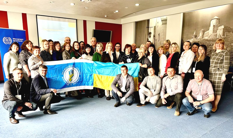 ФПУ спільно з МОП провела тренінг з мінімізації психосоціальних ризиків у сфері праці     