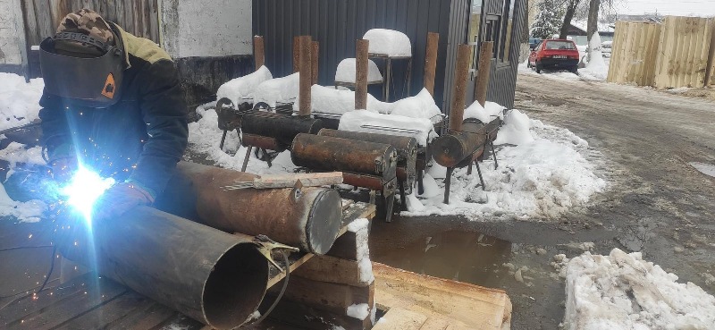 Буржуйки для військових від Старокостянтинів ККП