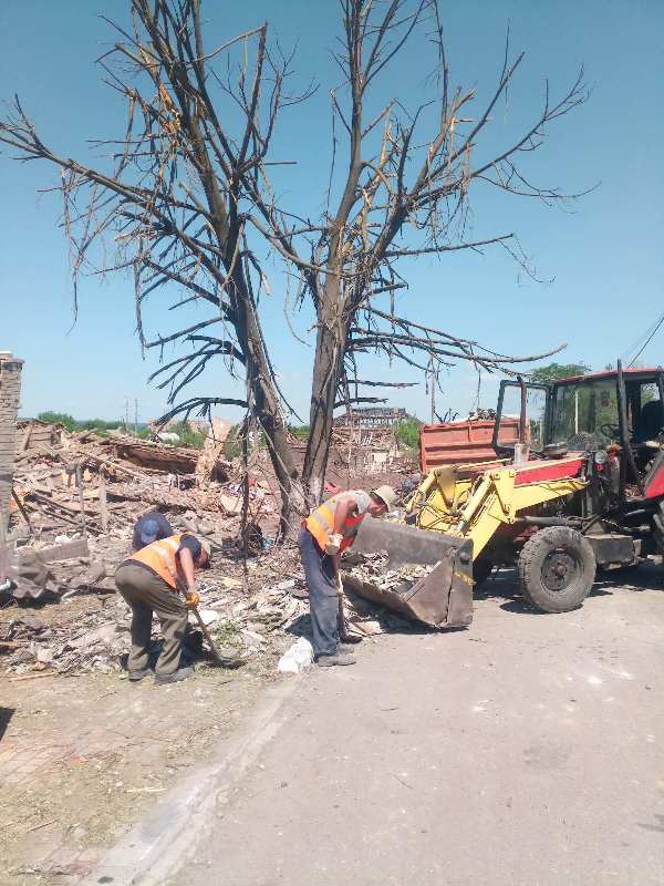 КАТП 052805 м.Дружківки усувають наслідки російської агресії