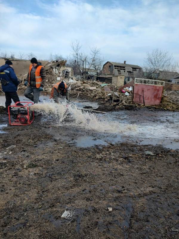 КП Покровськводоканал Ліквідують наслідки військової агресії росії