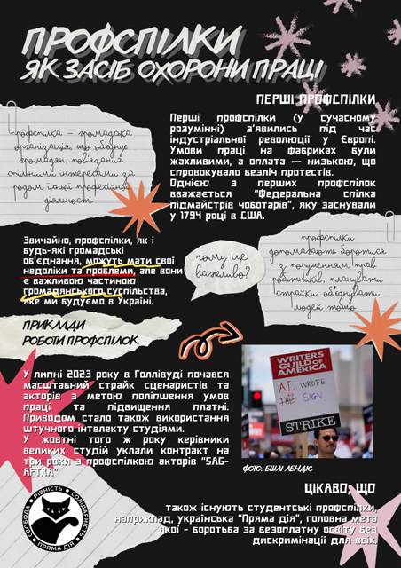 Плакат Монастирської