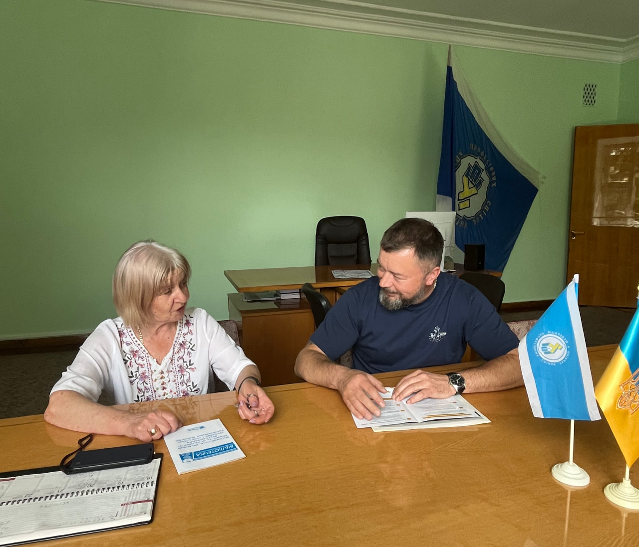 Новий етап співпраці: Запорізька обласна рада профспілок та  ГО «Захист Держави»  узгодили подальші дії